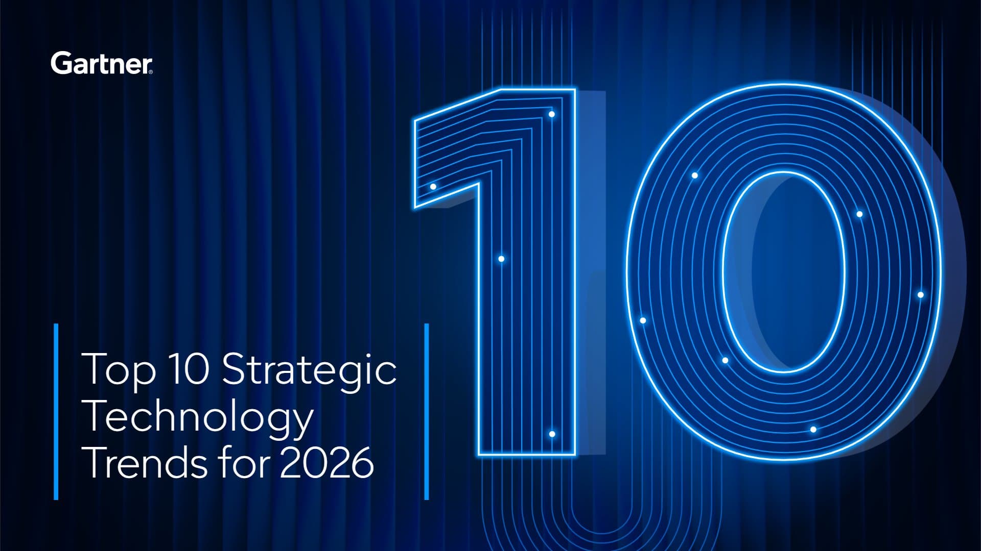 Топ-10 стратегических технологических трендов Gartner на 2026 год
