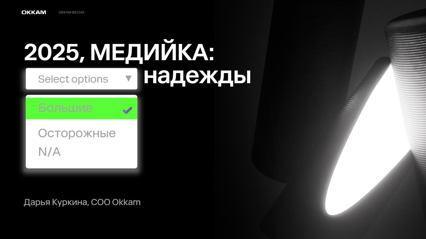 Медийный рынок 2024-2025: итоги, тренды и прогнозы Okkam