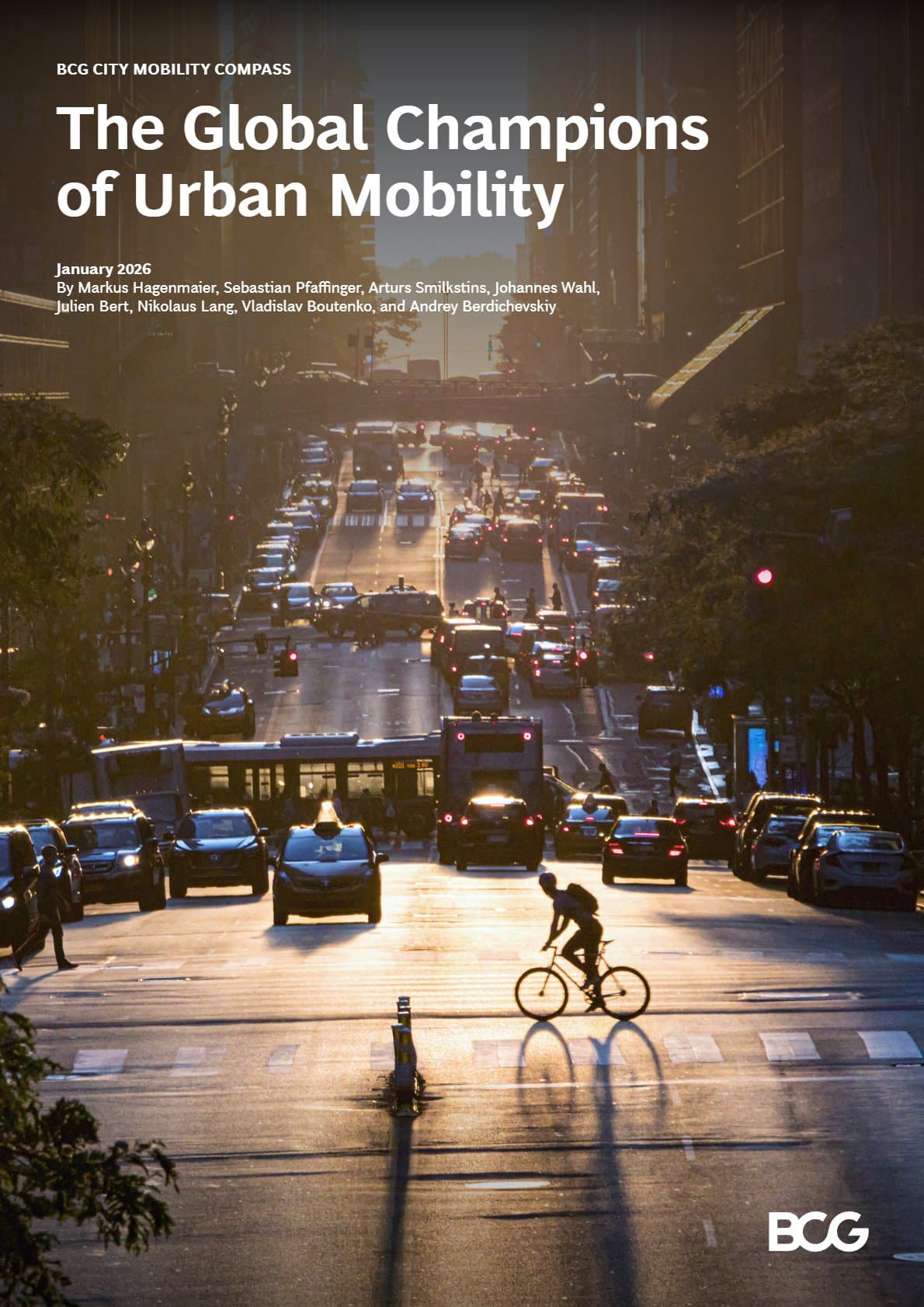 BCG City Mobility Compass: Глобальные чемпионы городской мобильности 2025